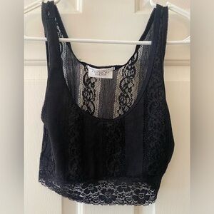Out From Under (Urban Outfitters) Black Bra Top